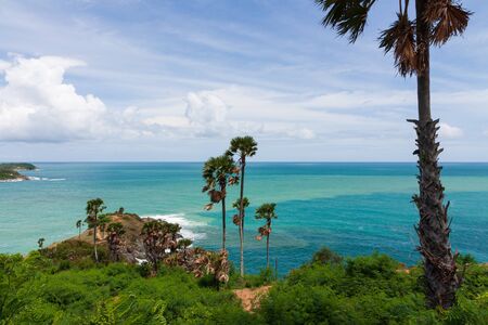 Phromthep Cape, Phuket island, Thailandの写真素材