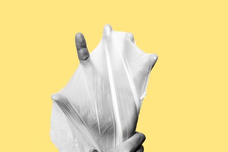 Concept of stop plastic pollution, global warming, recycling plastic, plastic free, zero plastic....