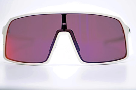 women's sunglasses isolated on a white background, closeup of photoの写真素材