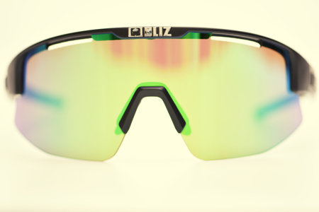 Sunglasses isolated on a white background. selective focus.の写真素材