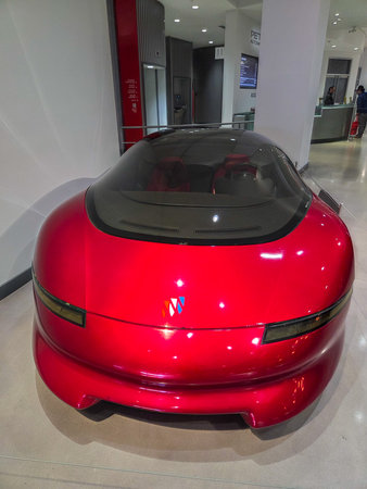Los Angeles, USA - November 30, 2025: Petersen Automotive Museum. Buick Wildcat