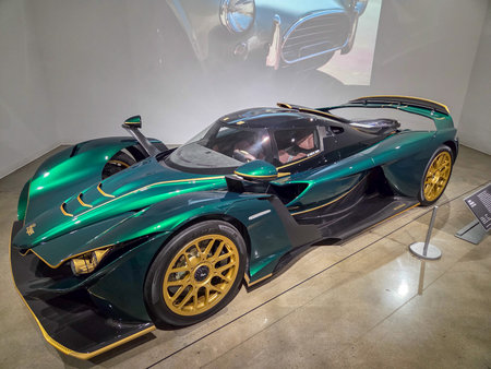 Los Angeles, USA - November 30, 2025: Petersen Automotive Museum. 2025 Prague Bohema