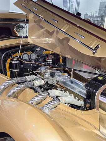 Los Angeles, USA - November 30, 2025: Petersen Automotive Museum