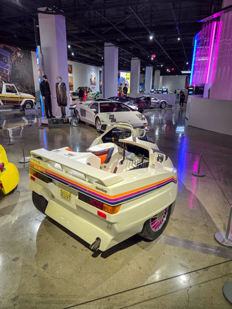 Los Angeles, USA - November 30, 2025: Petersen Automotive Museum. 1988 BMW Krauser Domani