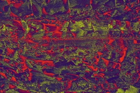 Beautiful abstract marble pattern, stone texture.Purple, yellow and red colors. Fashionable textiles, fabric, packaging.の写真素材