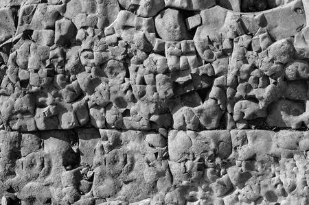 Dark grey black slate background or texture.の写真素材
