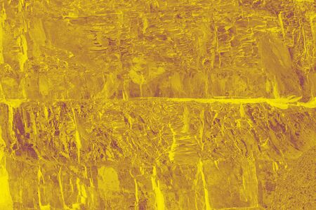 Gold abstract background of stones or texture and gradient views for interior. Stylish gold composition.の写真素材