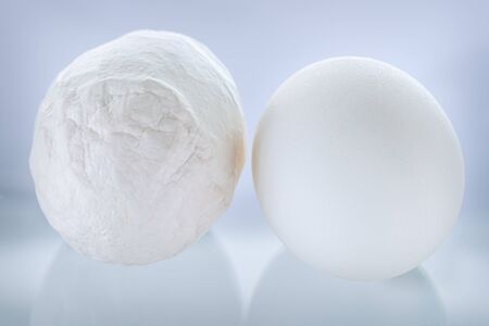 Treatment of male testicular cancer. Balling eggs. Male diseased testicle. Sick egg. Cancer of male...