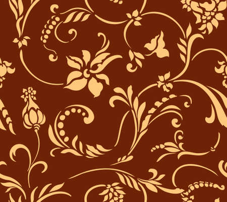 vector pattern wallpaper (Tayling texture)の写真素材