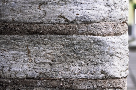 Stone White projection walls - beautiful texture of stoneの写真素材