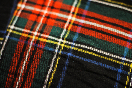 Texture of colored cotton in a cageの写真素材