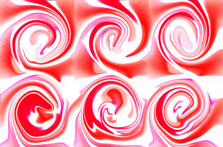 abstraction in the form of an image in 3D format, for use on showcases and Wallpaper, multi-layer plot of the picture structureの写真素材