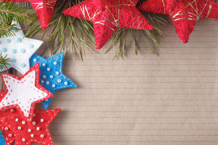 Place to you text for christmas greeting or wish listsの写真素材