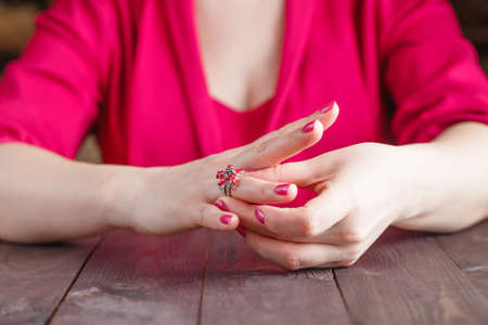 removal engagement ringの写真素材