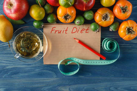 Healthy lifestyle concept, Diet and fitnessの写真素材