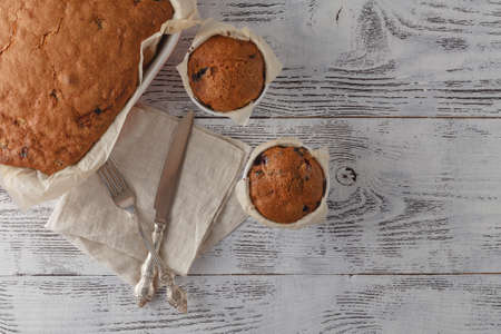 cup of coffee and snackの写真素材