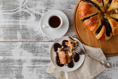 tea with cakeの写真素材