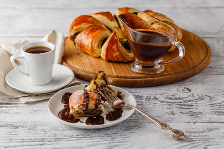 tea with cakeの写真素材