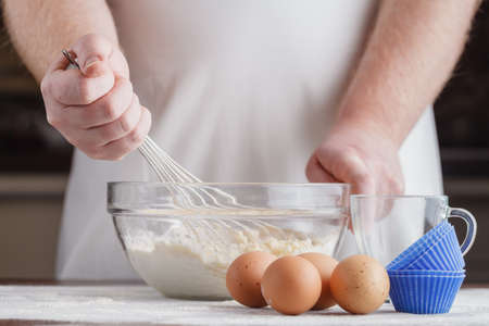 Preparing Cookies And Muffins at Home