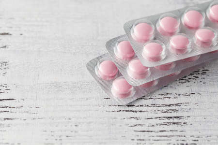 Colorful medication and pillsの写真素材