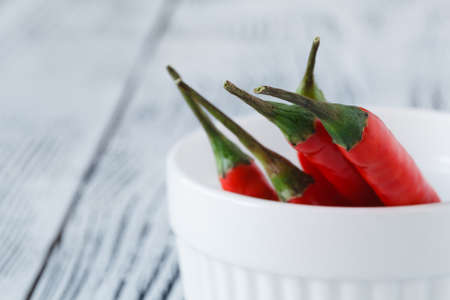 Fresh pepper in bowl