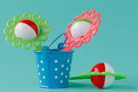 beautiful children's toysの写真素材