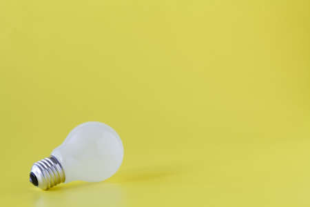 plain light bulbの写真素材