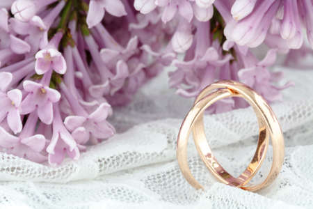 wedding ringsの写真素材