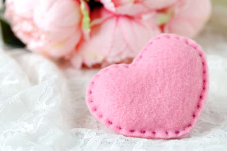 Wedding decoration in pink color