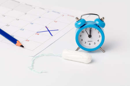 childbirth planning, menstrual chechingの写真素材