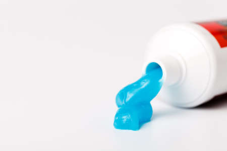 daily oral hygiene Health and dental hygiene. Personal hygiene. A healthy mouth. Bathroom amenities. accessories.の写真素材