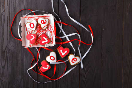 valentines day and sweets concept