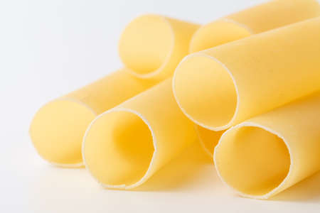 Fresh raw homemade Connelloni PASTAの写真素材