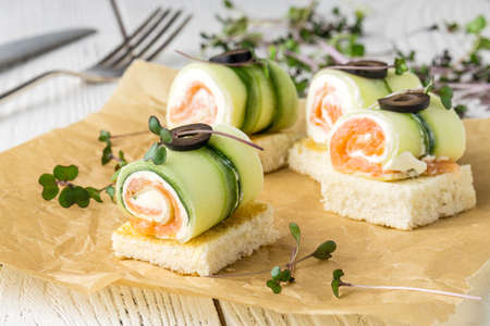 Finger Food appetizer for event partyの写真素材