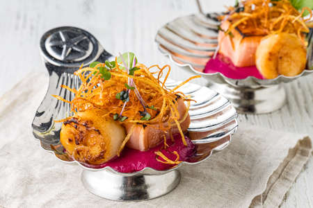 Appetizers Party food  for event, cateringの写真素材