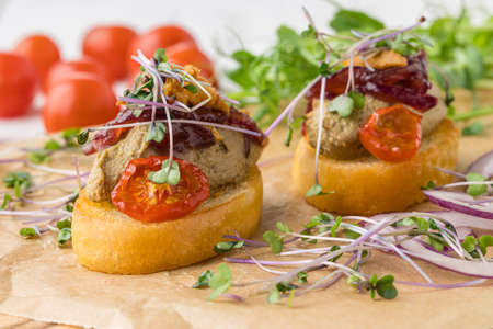 Finger Food appetizer for event partyの写真素材