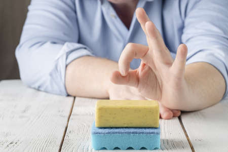 importance of hygiene to slow the spread of germs and viruses, soap sanitizers and cleaning supplies...