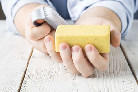 To wash hands thoroughly with soap and water To kill germs that have spread from viruses Frequent hand washing can prevent the spread of virusesの写真素材