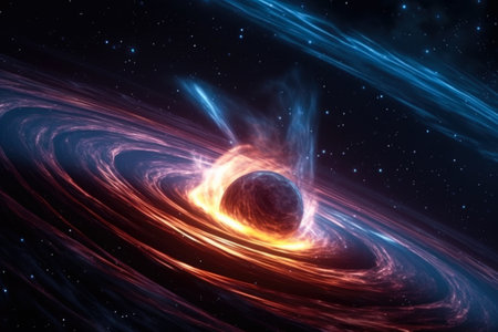 galaxy and nebula,の素材