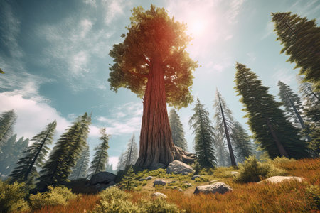 Sequoia National Park, California, United States of America.の素材