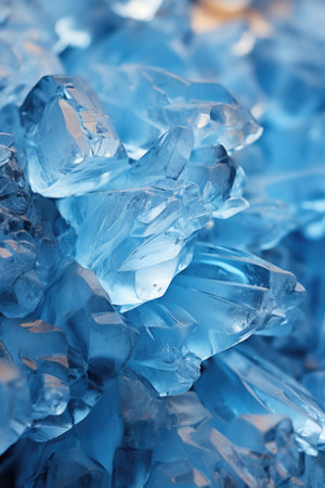 "Glassy Frost Fantasia: Explore delicate frost patterns on glass, shaping intricate and frosty abstract designs for your desktop background.の素材