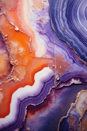 The background showcases a texture reminiscent of the patterns found in agateの素材