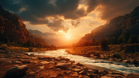 Zion National Park is an American national park located in southwestern Utah near the town of Springdale.の素材