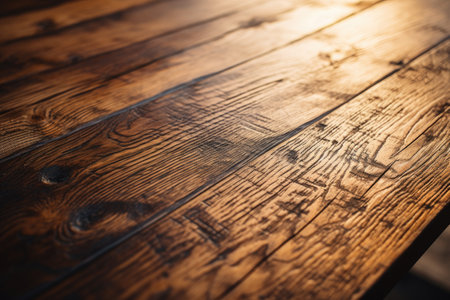 Wooden texture background, wood planks. Floor surface. Wooden floorの素材