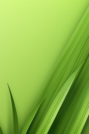 Abstract green background with grass.の素材