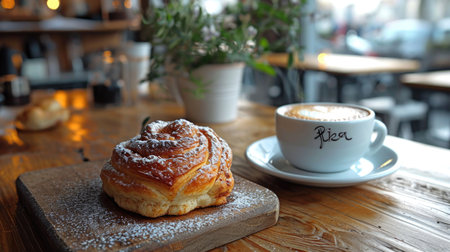 Swedish Fika Coffee Break Unwind: Cozy Scandinavian Cafの素材