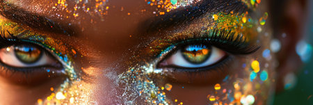 Carnival Dancer's Glittering Makeupの素材
