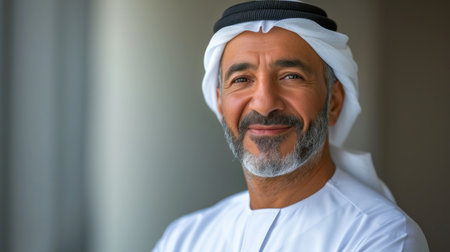 Man in Traditional Thobeの素材