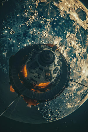 Capturing the Spirit of Human Exploration as a Spacecraft Soars on its Mission to the Solar System's Extremitiesの素材