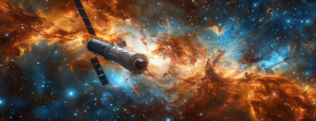 Unveiling Universal Secrets: Advanced Space Telescope Probes Beyond Pluto for Cosmic Cluesの素材